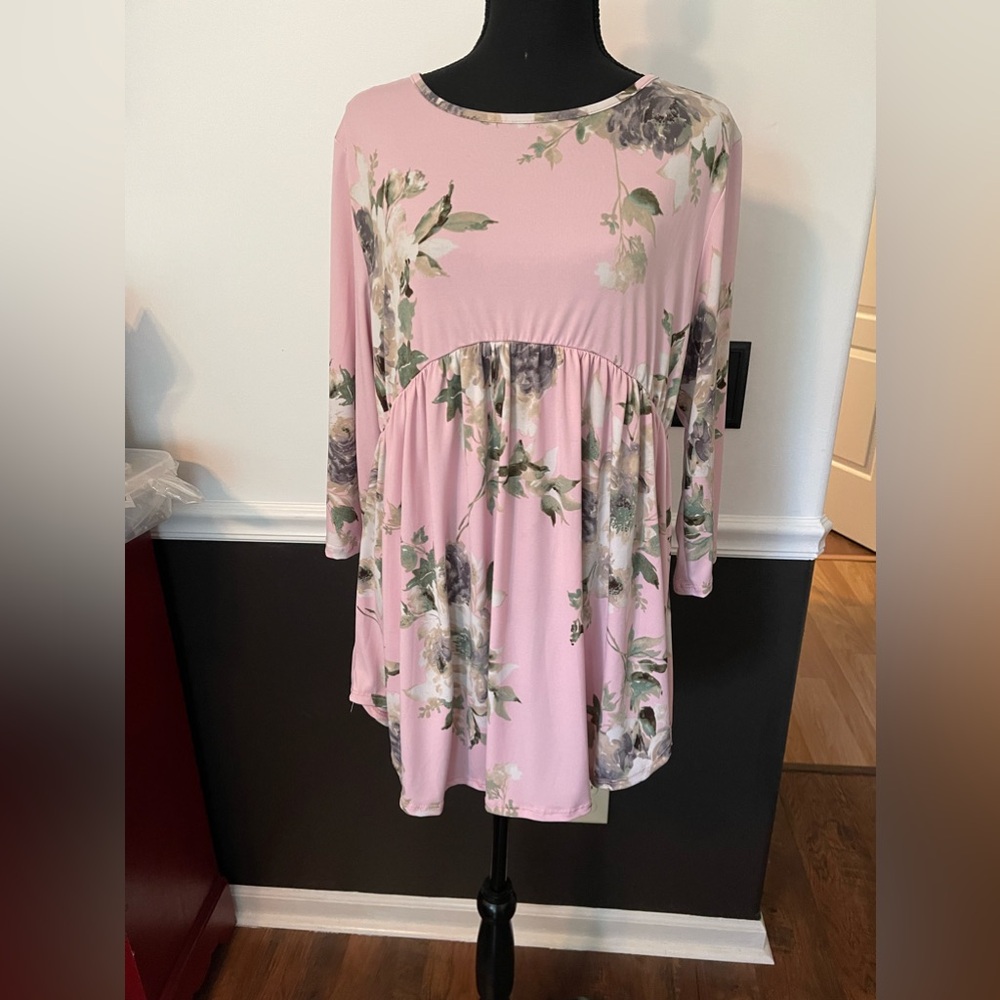 Egs California tunic top size large